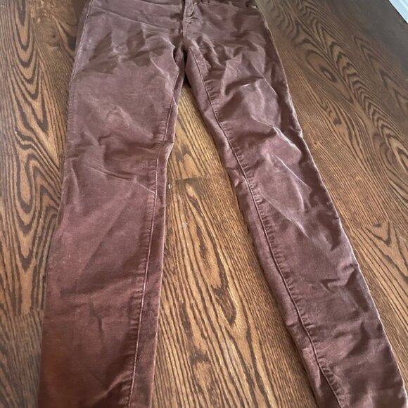Frame Denim Le High Velveteen Skinny Corduroy Pants  size 24 - Picture 3 of 9